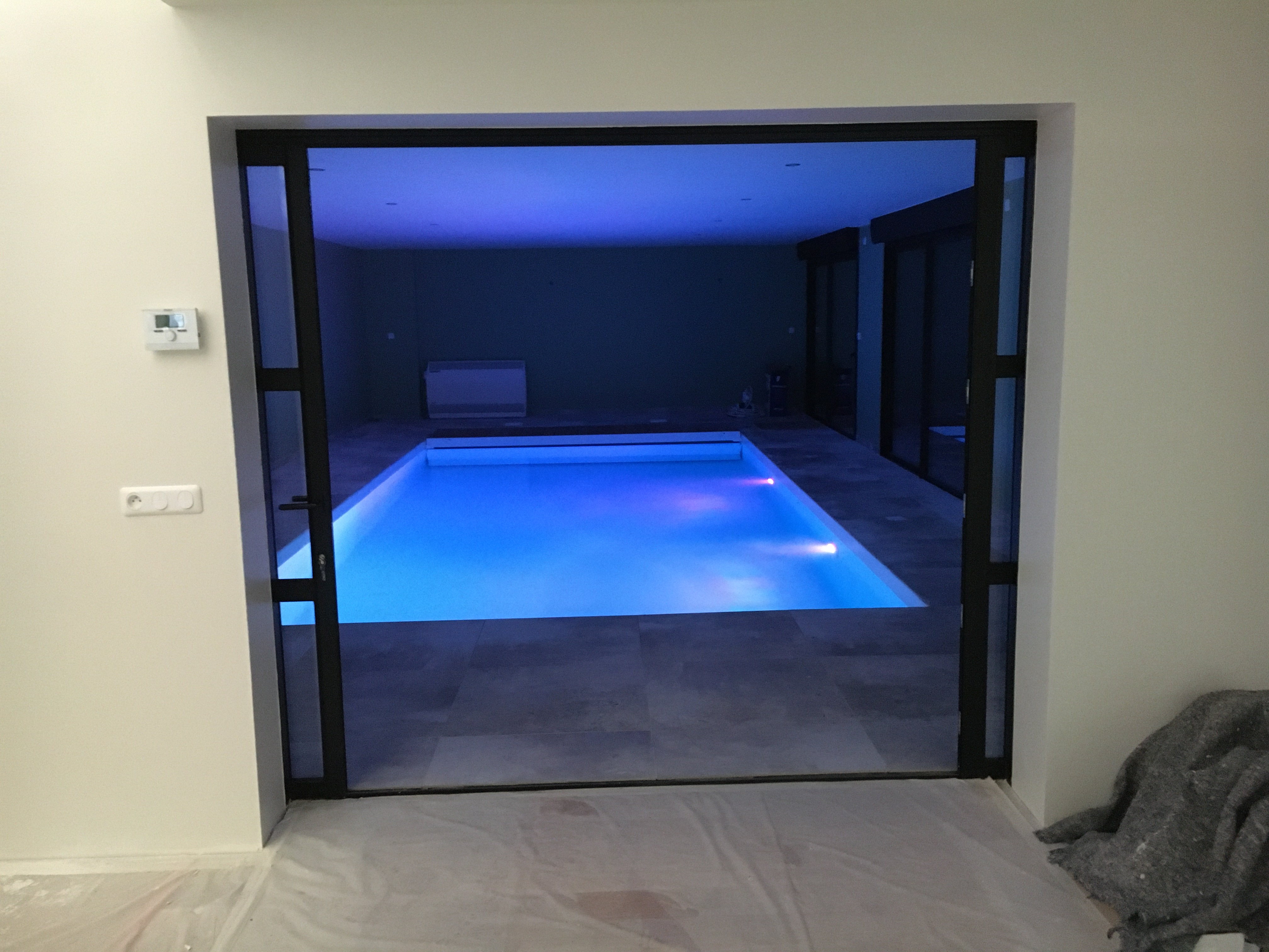 Réalisation d’une piscine 9m sur 4m fond plat dans le (80)